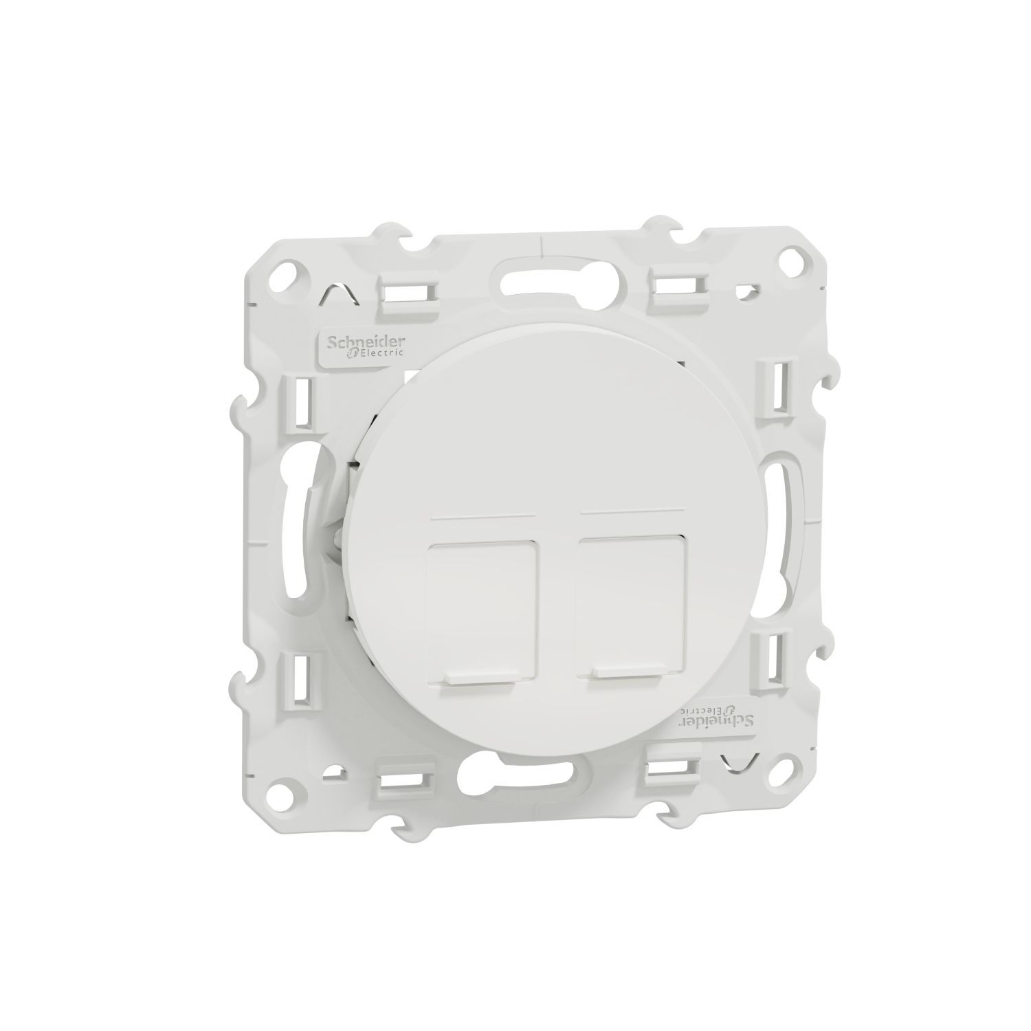 Schneider Electric White, 1 Gang, Odace