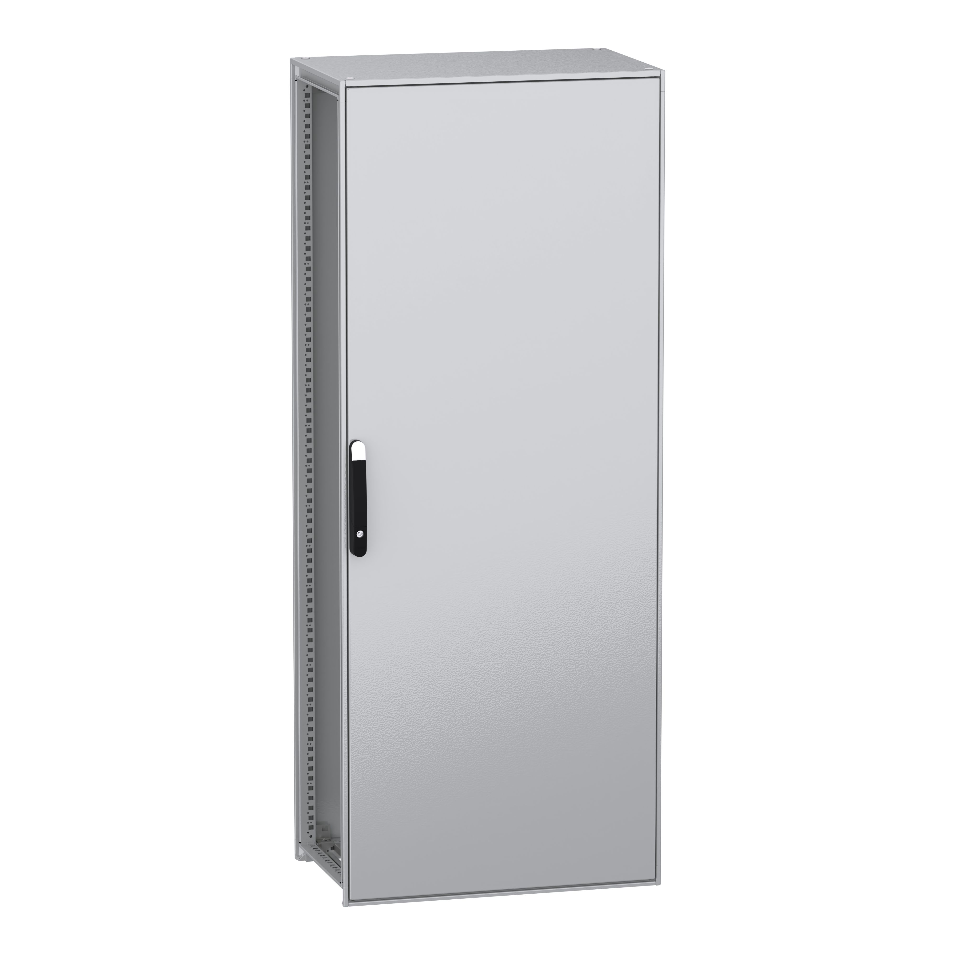 Schneider Electric PanelSeT SFN Series Galvanised Steel Single-Door-Door Floor Standing Enclosure, Plain Door Door,