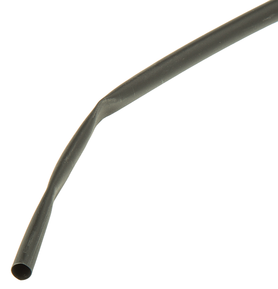 HellermannTyton Heat Shrink Tubing, Black 6.4mm Sleeve Dia. x 5m Length 2:1 Ratio, HIS-PACK Series
