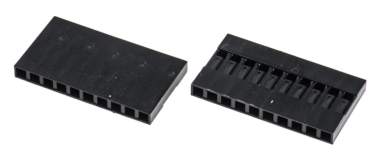 HARWIN, M20-10 Female Connector Housing, 2.54mm Pitch, 10 Way, 1 Row