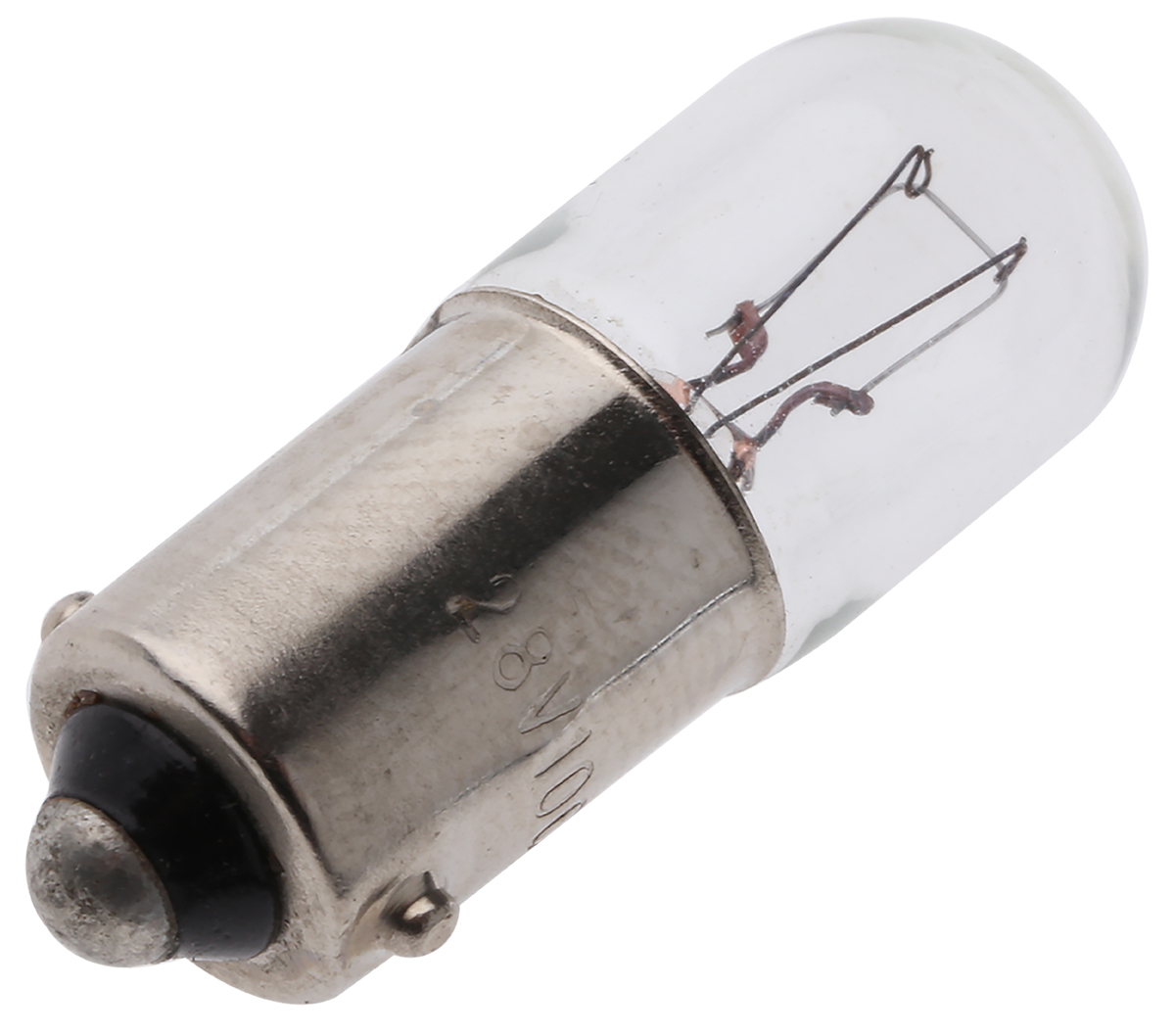 Orbitec BA9s Indicator Light, Clear, 28 V, 100 mA, 1000h