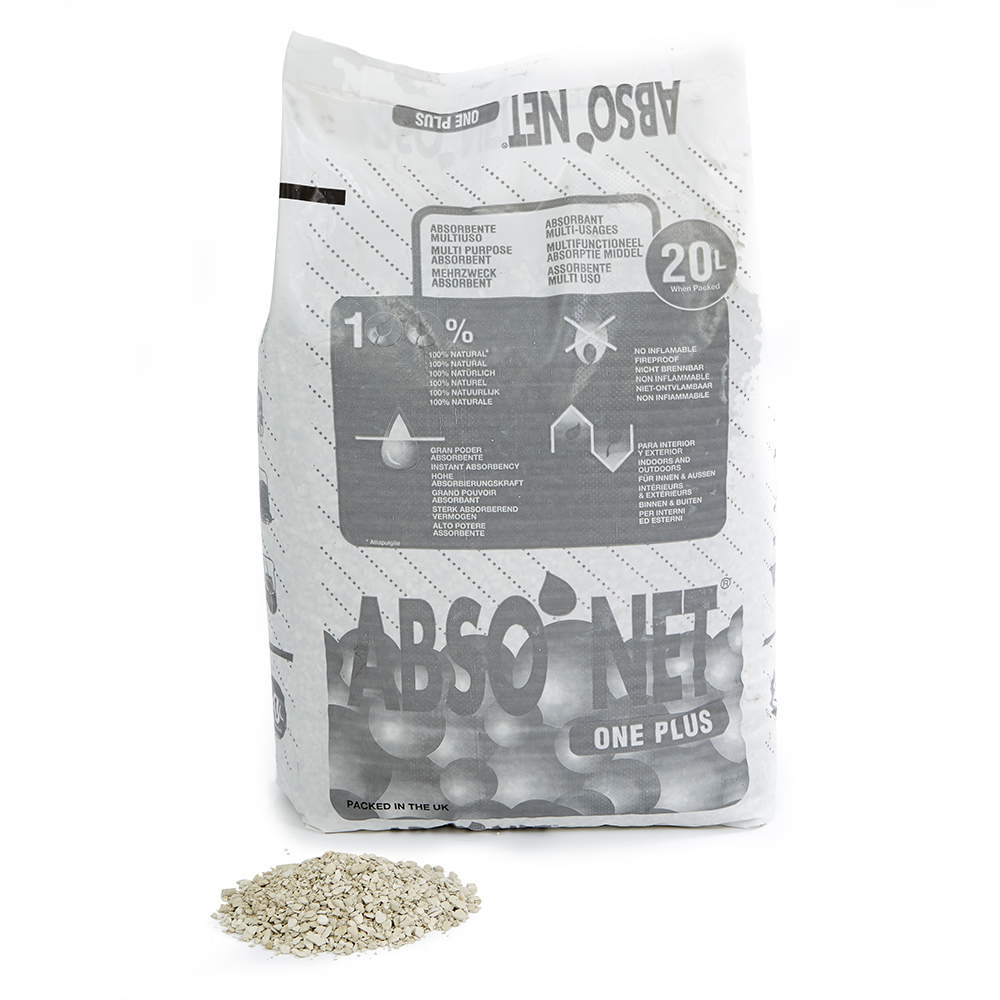 Ecospill Ltd Spill Absorbent Clay Granules, 20 L Capacity