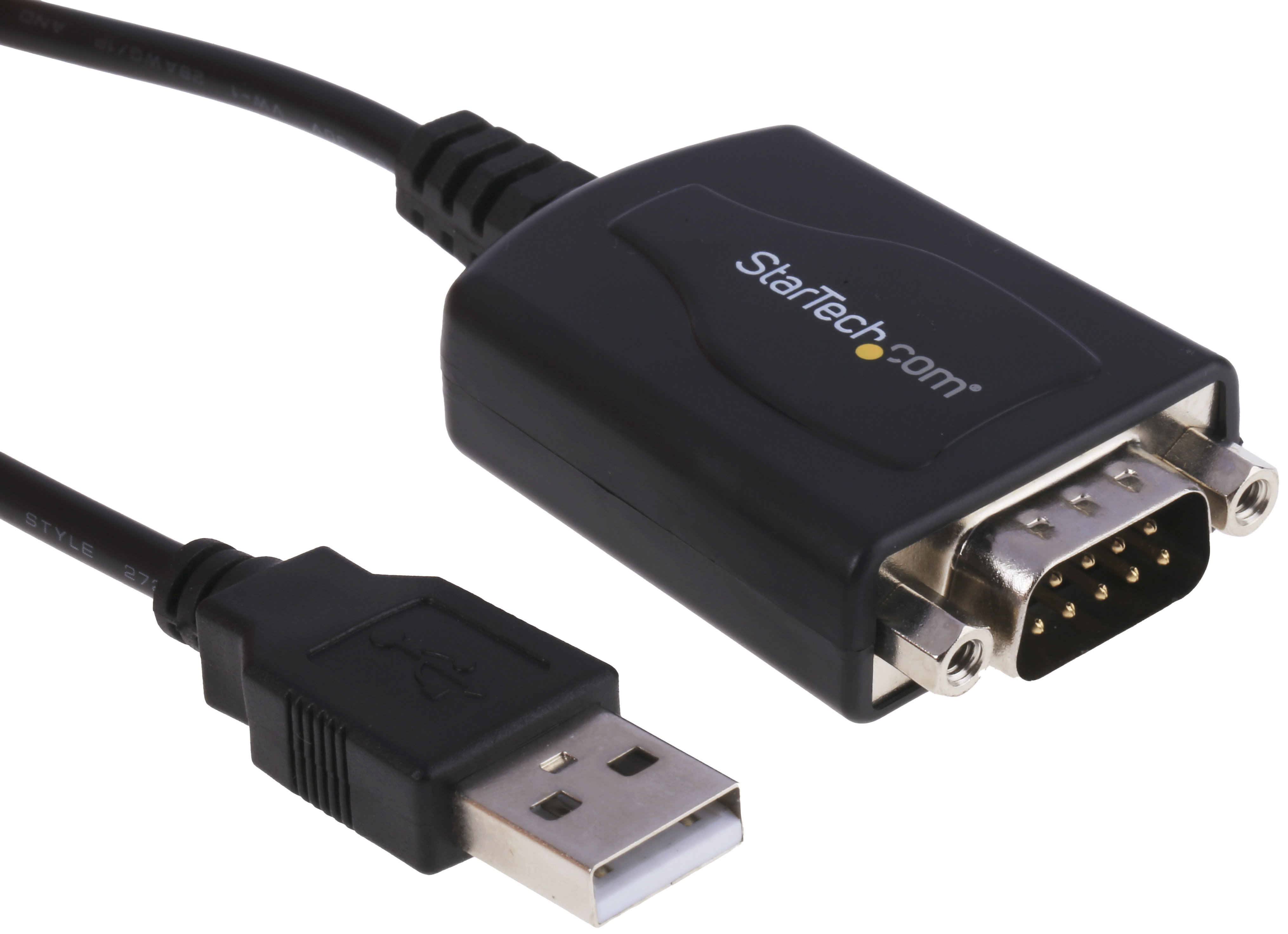 StarTech.com RS232 USB A Male to D-sub, 9 Pin Male Interface Converter