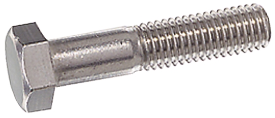 Yahata Neji Plain Stainless Steel, Hex Bolt, M8 x 20.0mm