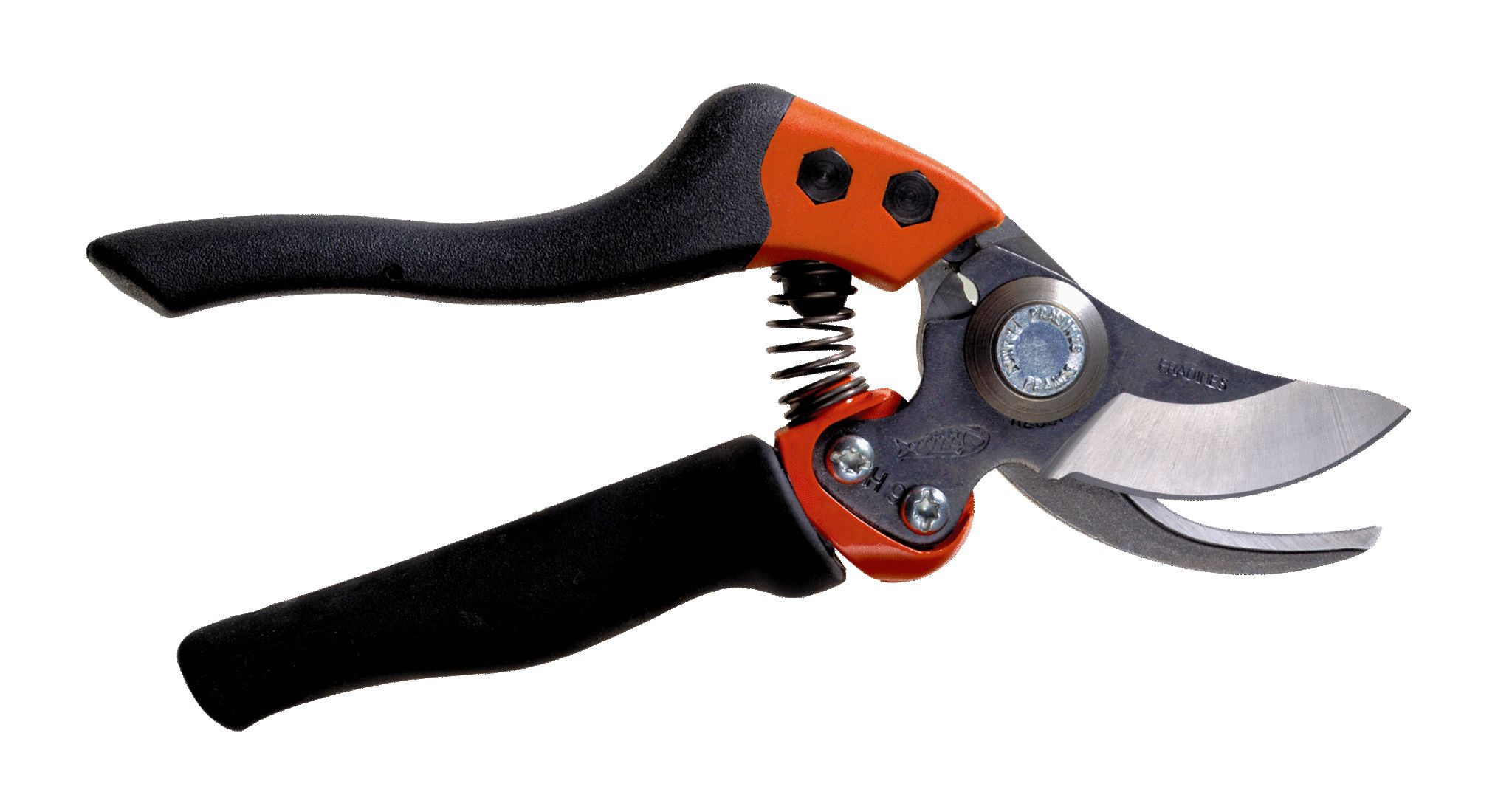 Bahco Elastomer Handle Secateurs, 30mm maximum cutting capacity