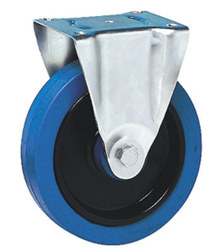 Guitel Hervieu Fixed Castor Wheel, 400kg Capacity, 200mm Wheel