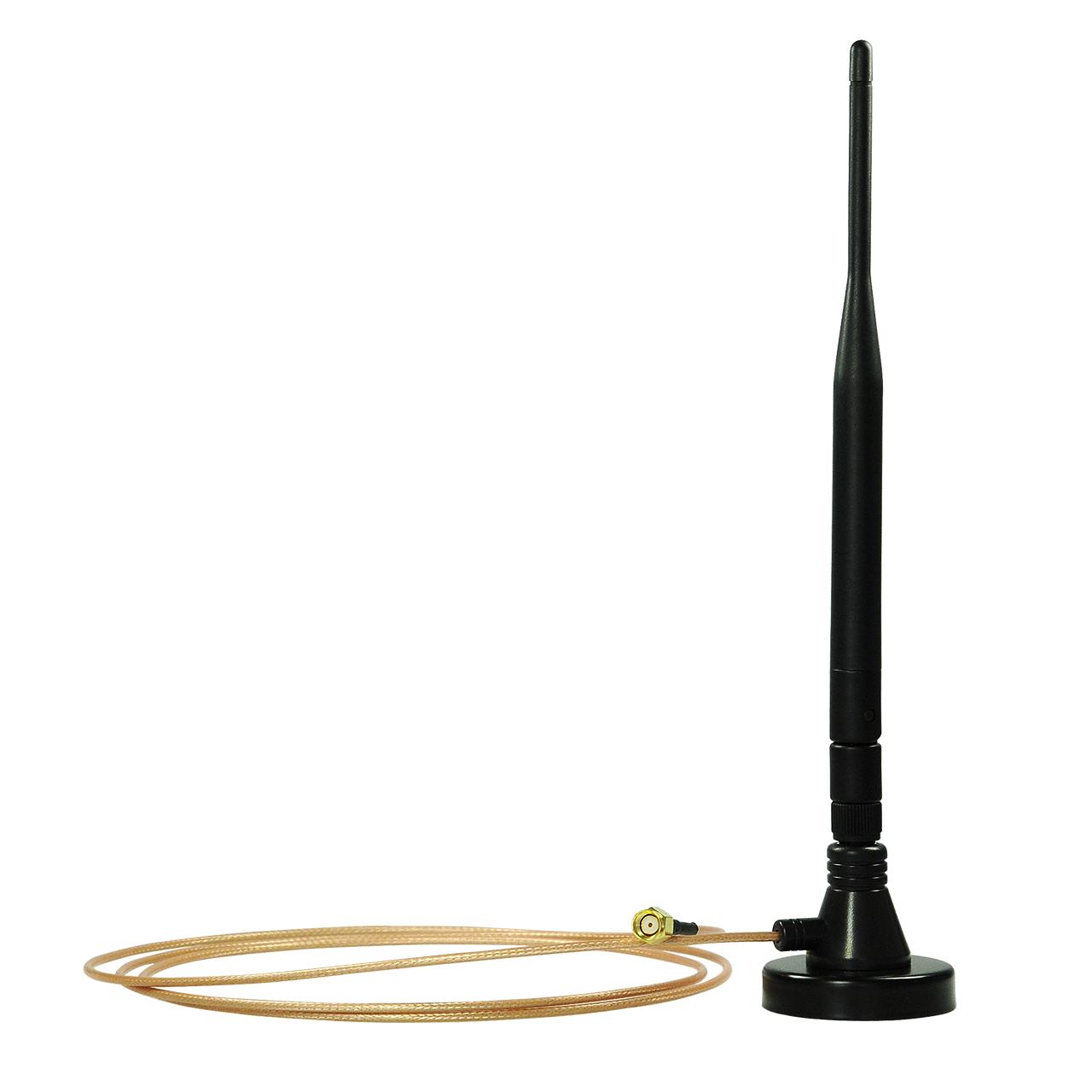 Helmholz GmbH & Co. KG 700-889-ANT01 Stubby WiFi Antenna with RP SMA Connector, WiFi