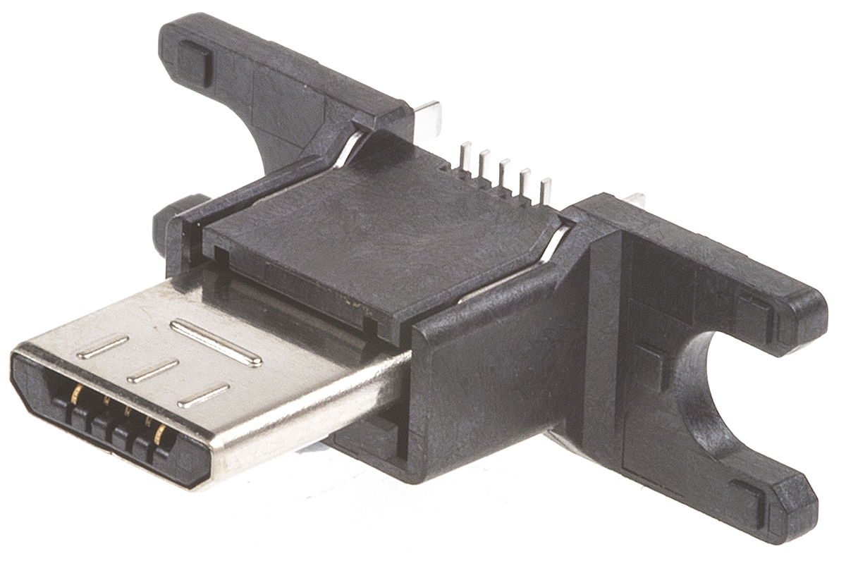 Hirose Straight, SMT, Plug Type B 2.0 USB Connector