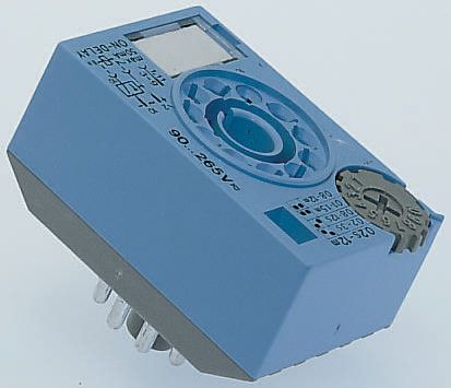 Releco CT2-A Series Plug In Timer Relay, 180 → 265V ac/dc, 0.2 → 30 min, 0.2 → 30s, 1-Function