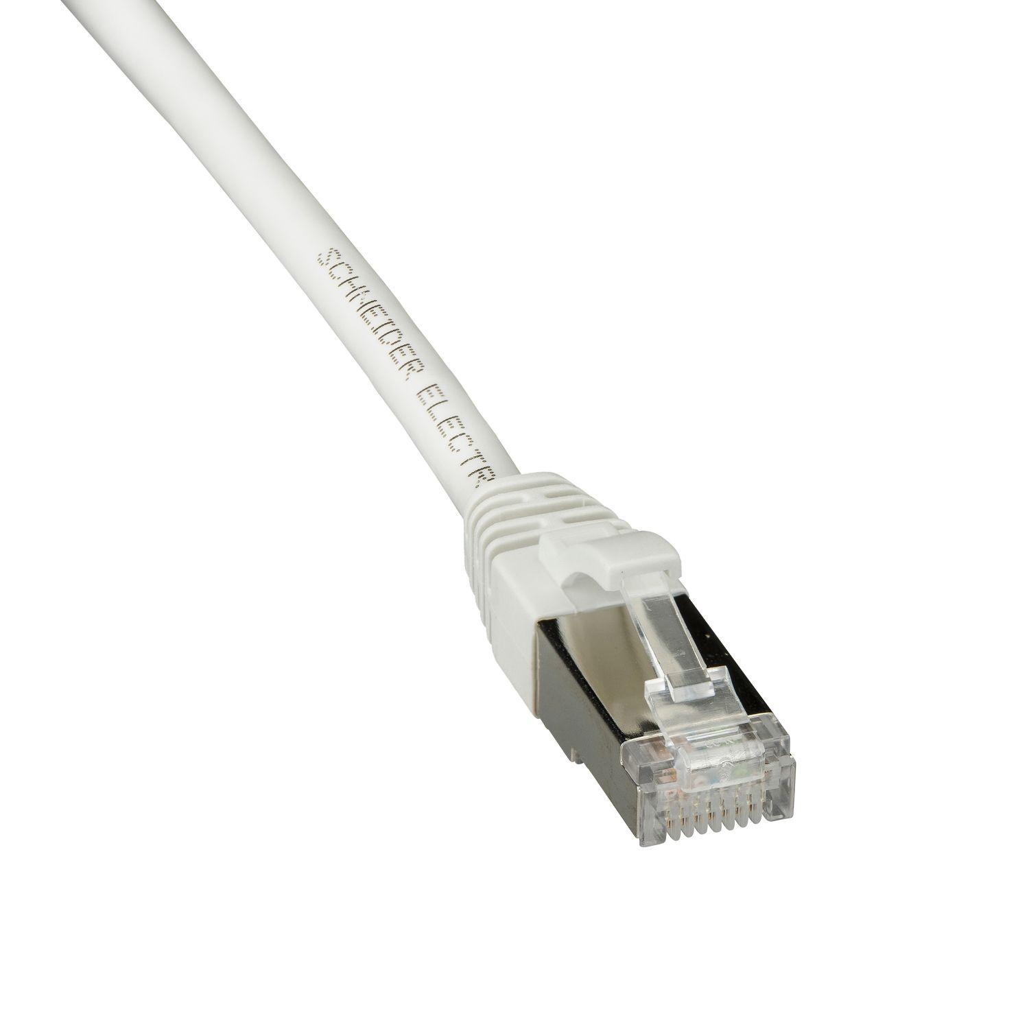 Schneider ElectricActassi, 5mm Cat6a, White, S/FTP, Terminated PE Sheath