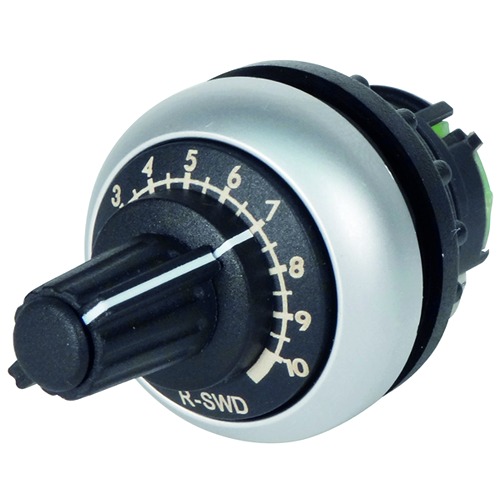 Eaton Rotary Potentiometer 1-Gang Panel Mount, 179292 M22-R-SWD