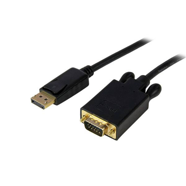 StarTech.com DisplayPort to VGA Adapter, 900mm Length - 1920 x 1200 Maximum Resolution