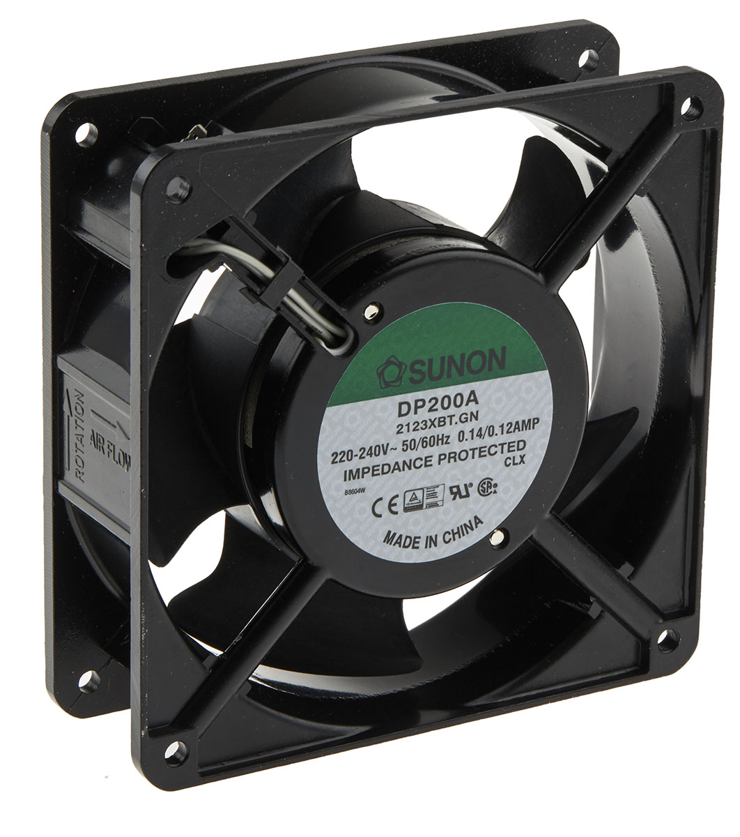 Schneider Electric ClimaSys Series Filter Fan, 230 V, AC Operation, 170 m³/h @ 50 Hz Filtered, 170 m³/h @ 50 Hz