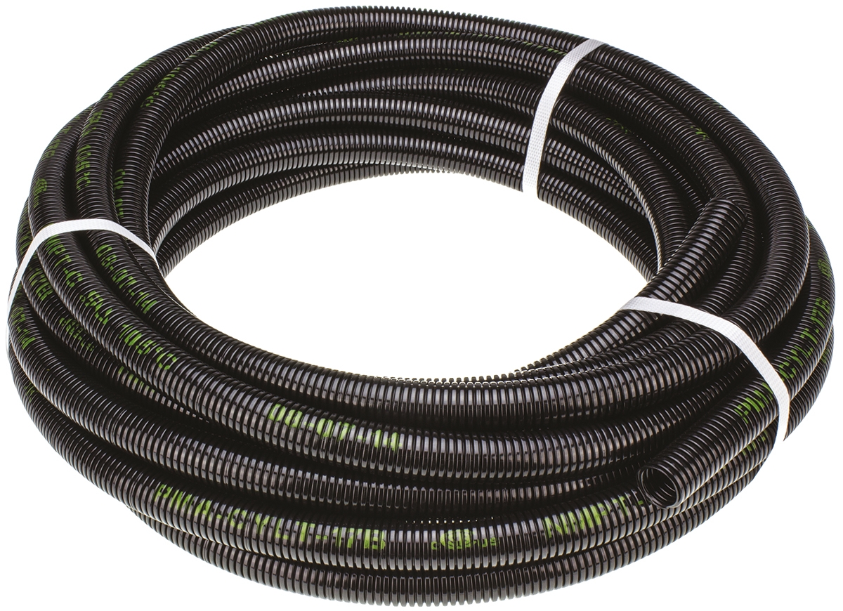 PMA Flexible Contractor Pack Conduit, 20mm Nominal Diameter, Plastic, Black