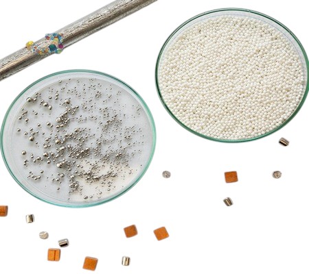 Goodfellow Gold Pellet Metal Sheet