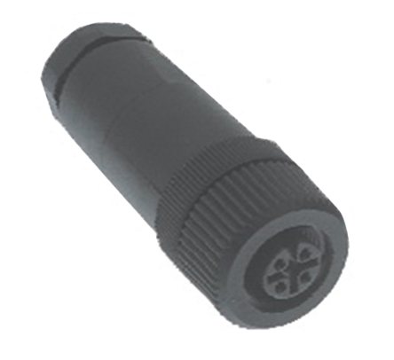 Turck Circular Connector, 8 Contacts, Cable, M12 Connector, Plug, Female, IP67