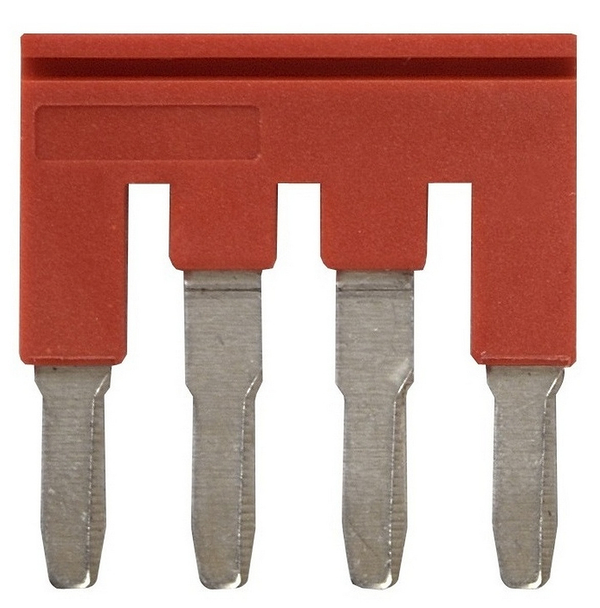 XW5S Short Bar for use with XW5G-P4.0-4 Grounding Terminal Block, XW5T-P4.0-4 Feed Through Terminal Block