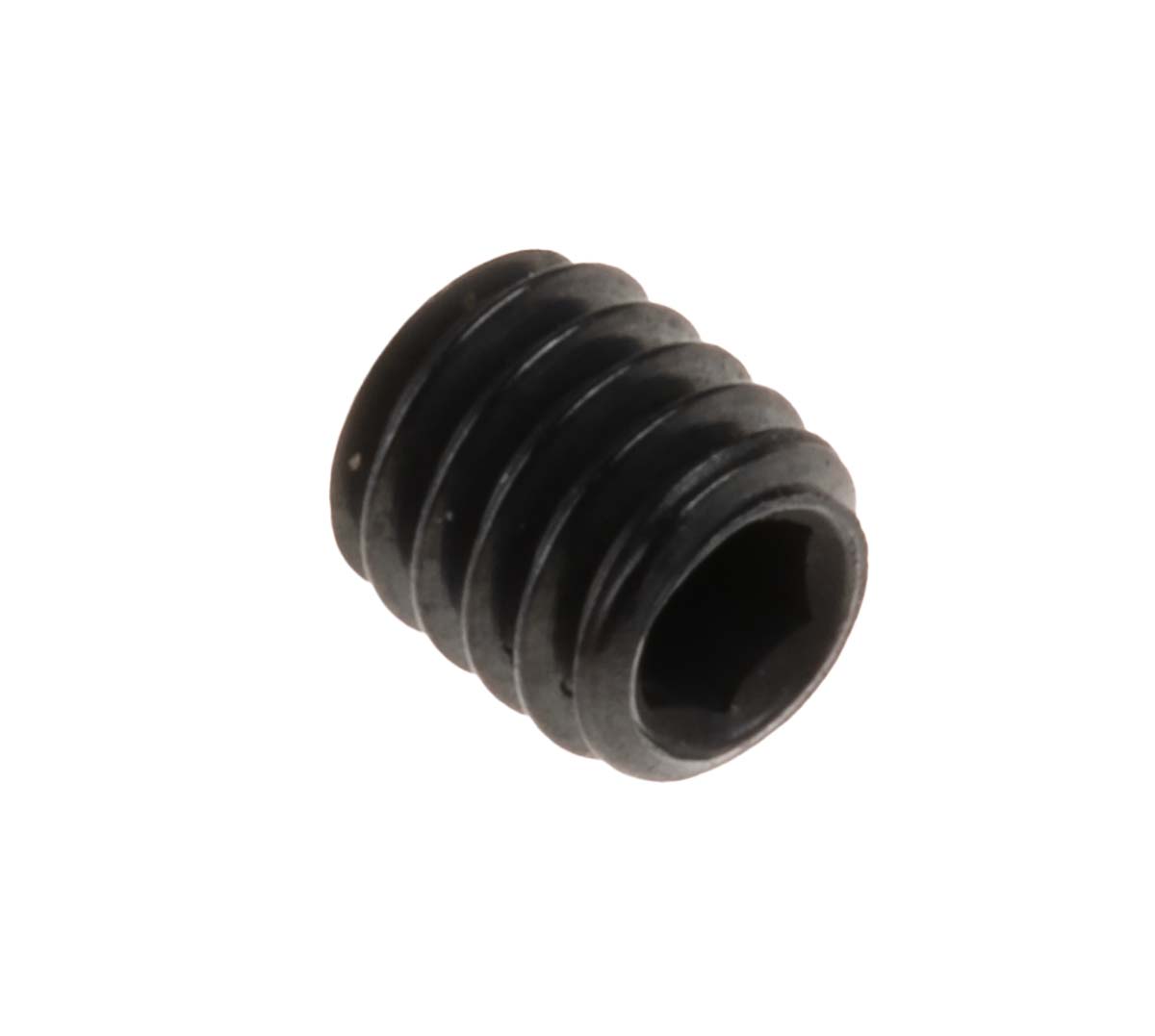Black, Self-Colour Steel Hex Socket Set M2.5 x 3mm Grub Screw