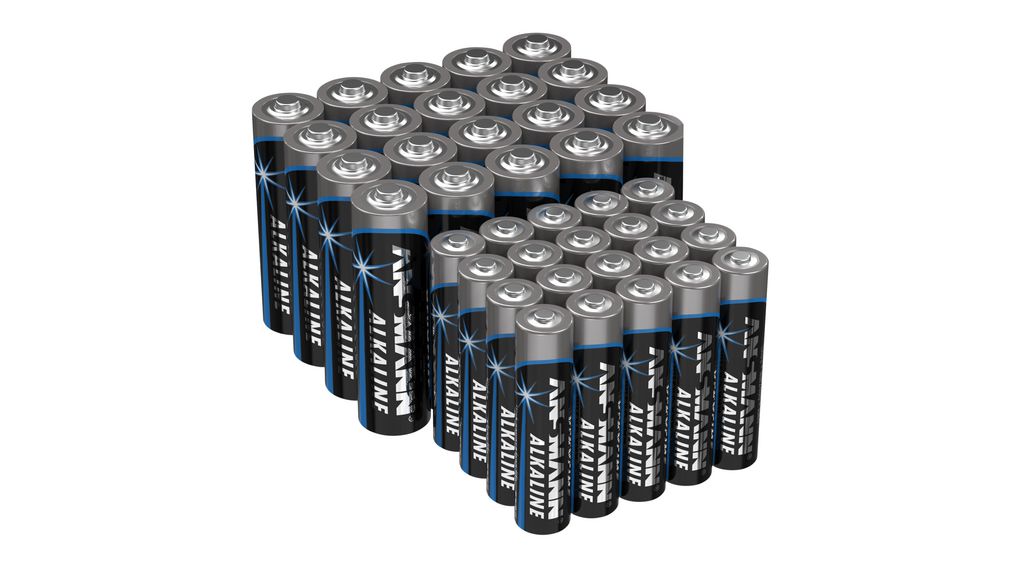 Ansmann Alkaline 1.5V, AA, AAA Battery