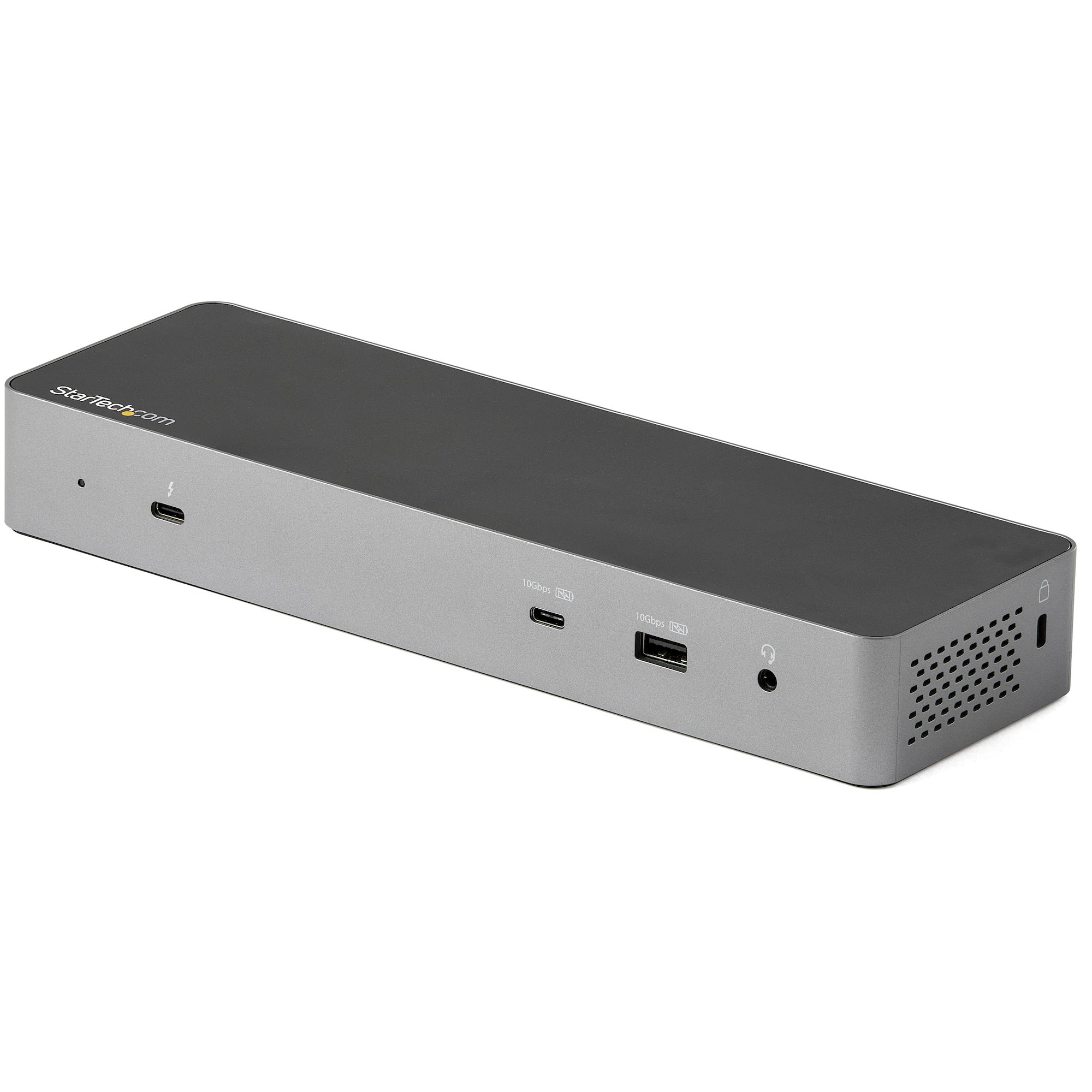StarTech.com Dual Monitor 7680 x 4320 Thunderbolt 3 Docking Station with DisplayPort, HDMI - 5 x USB ports, USB A, USB C