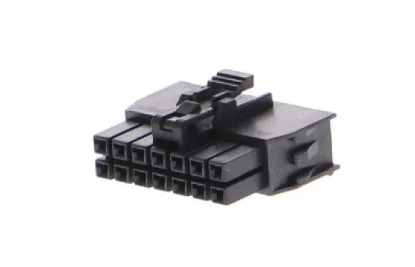 Molex Receptacle Crimp Connector Housing, 2.5mm Pitch, 14 Way, 2 Row