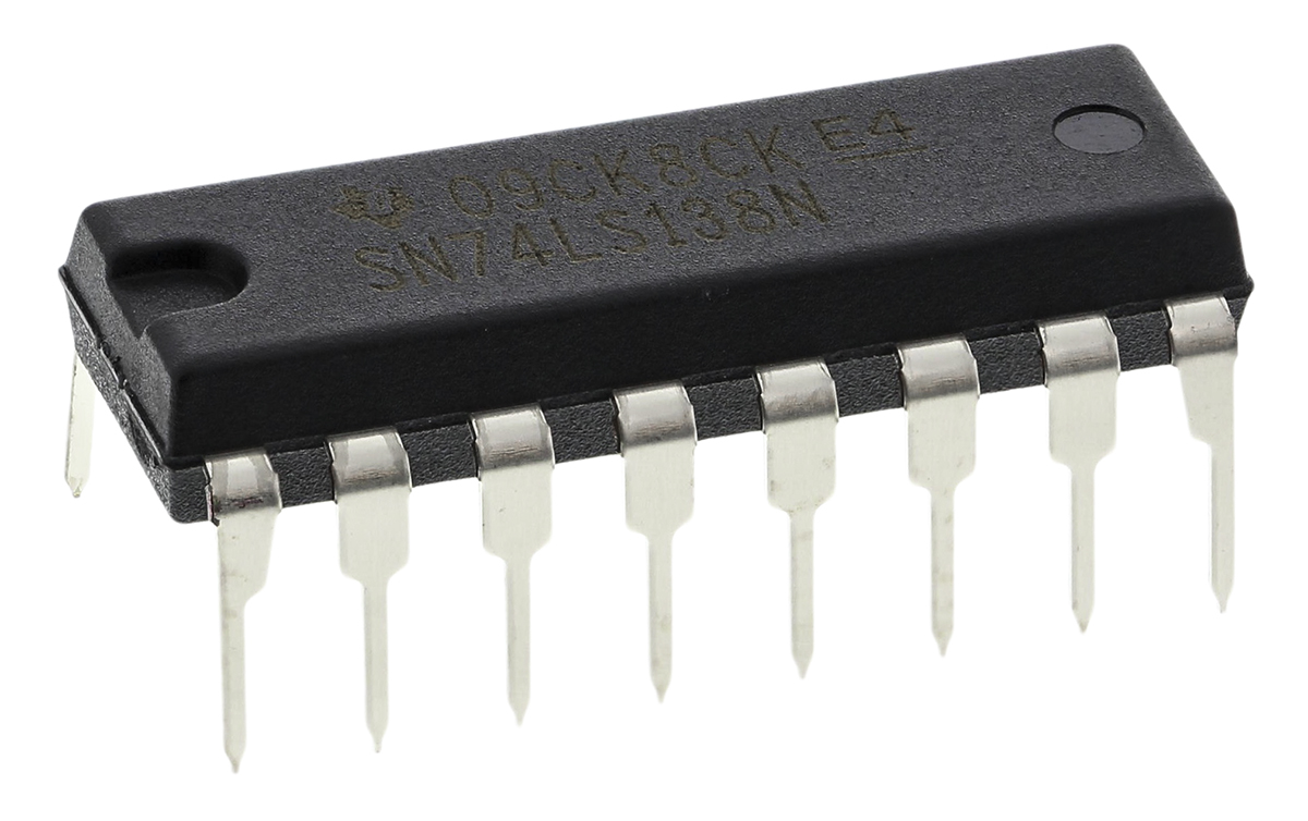 Texas Instruments SN74LS138N, Decoder, 16-Pin PDIP
