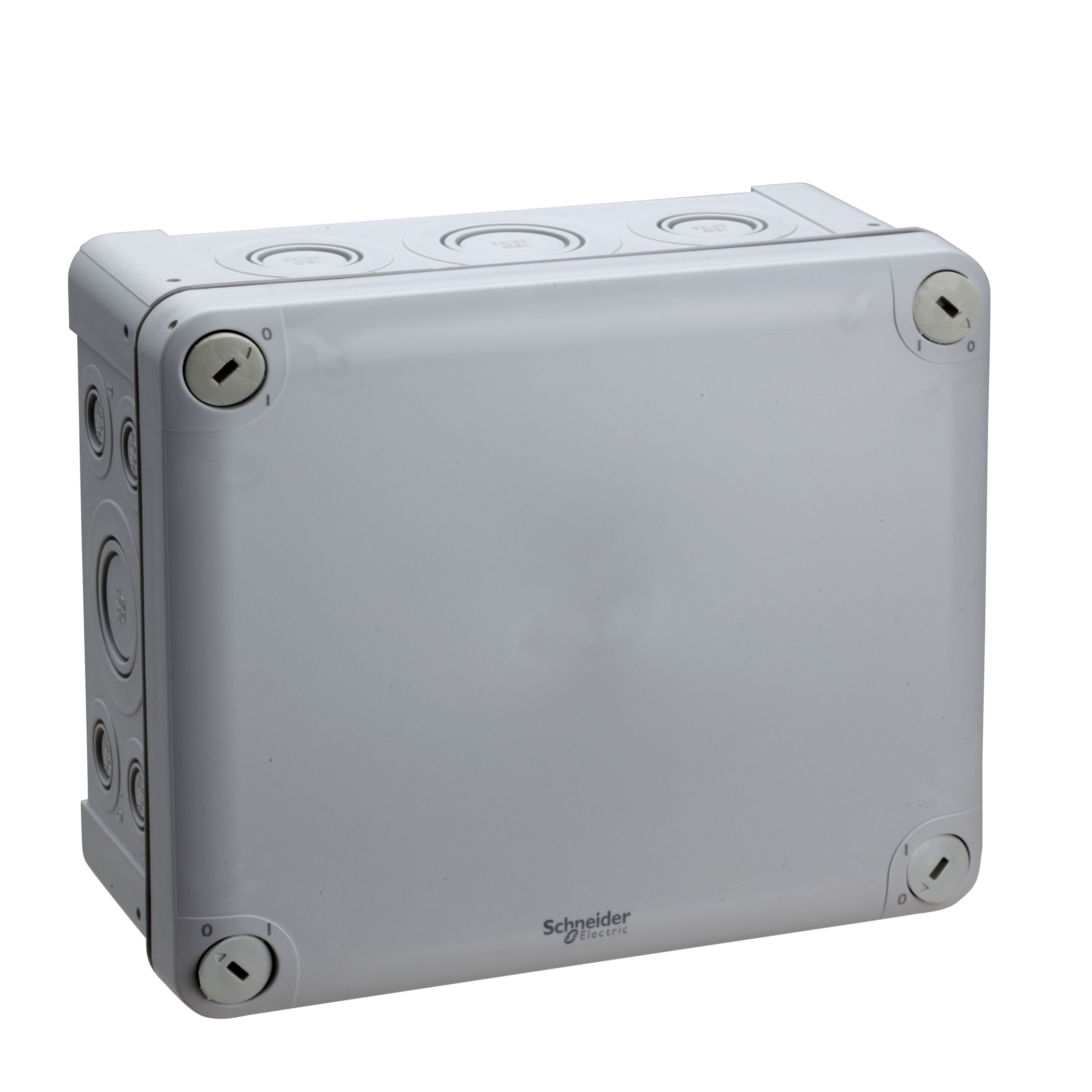 Schneider Electric Mureva Series Grey Polypropylene Junction Box, IP55