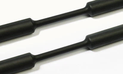 HellermannTyton Heat Shrink Tubing, Black 18mm Sleeve Dia. x 5m Length 3:1 Ratio, TF31 Series