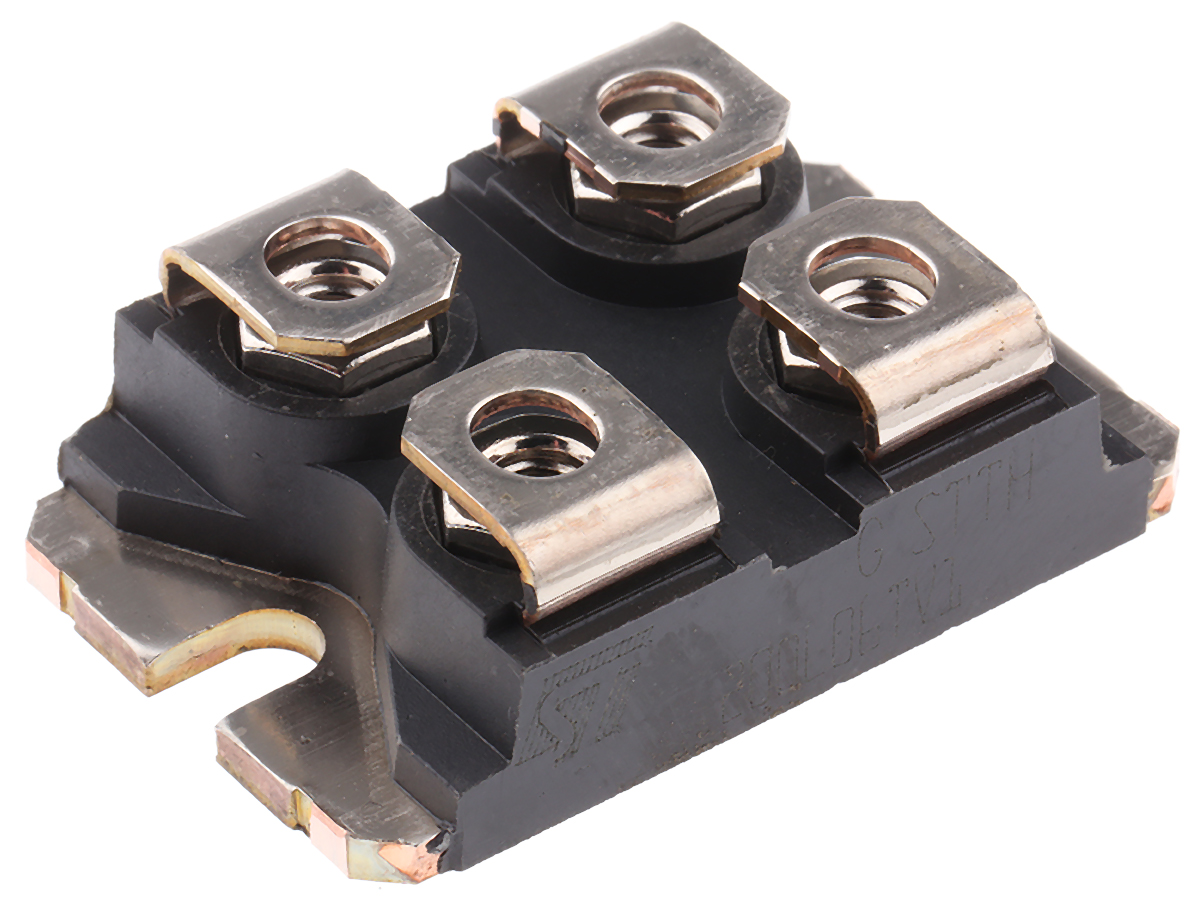 STMicroelectronics 600 V 120 A Diode General Purpose 4-Pin ISOTOP
