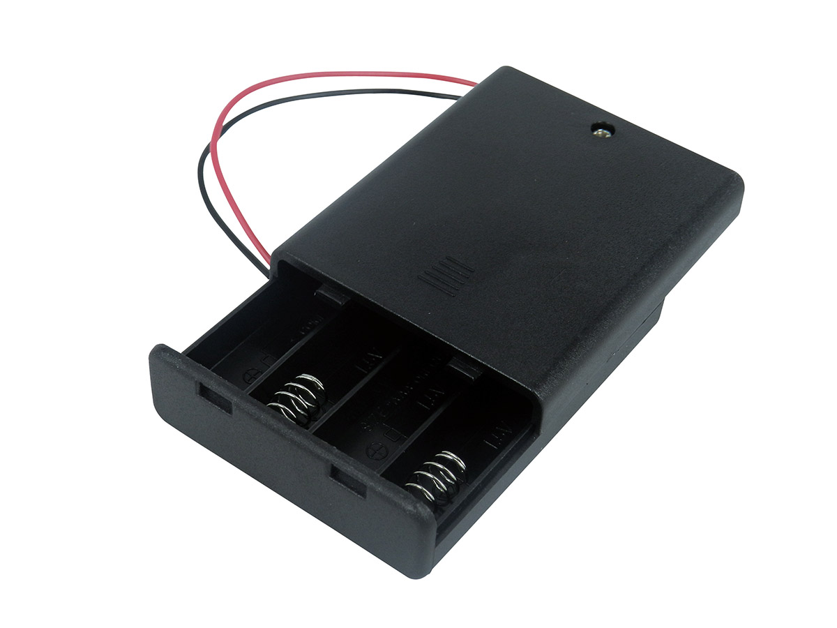 RS PRO AAA Battery Holder, Coil Spring Contact