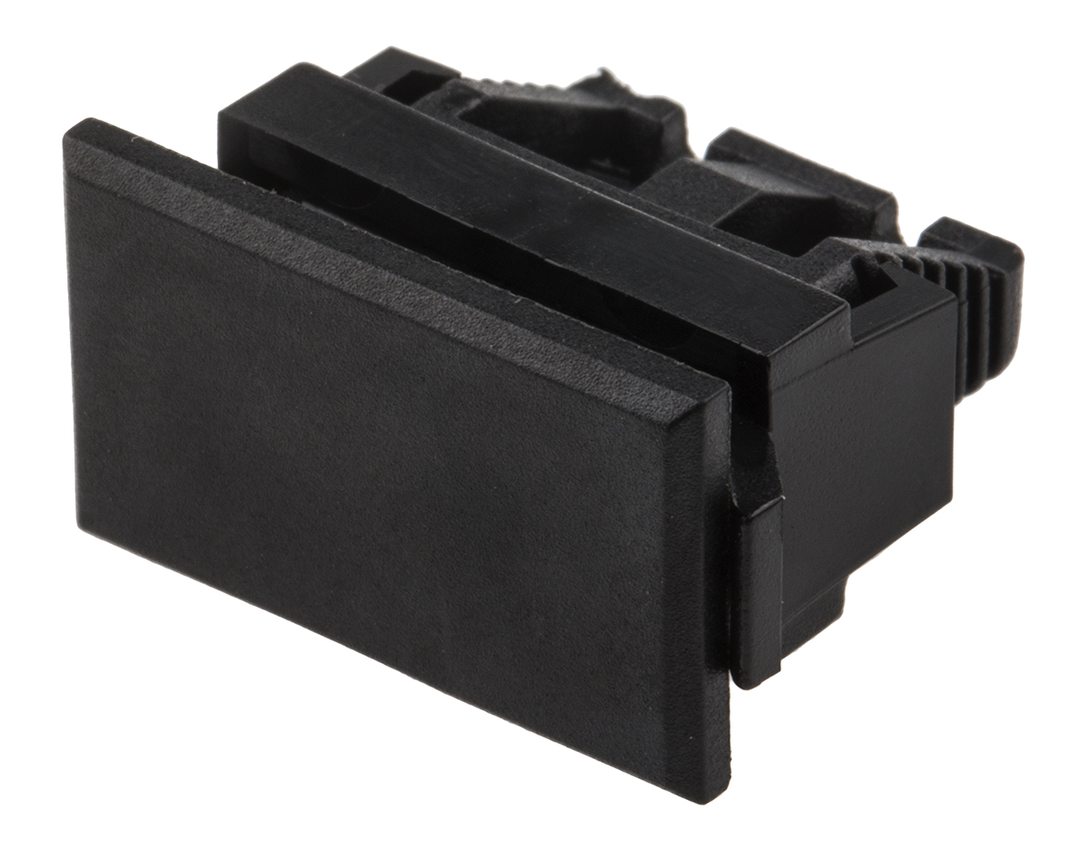 RS PRO Miniature Blanking Plug for Use with Connector Faceplates, RoHS Standard