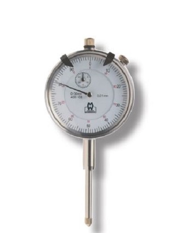 Moore & Wright MW400-08 Dial Indicator, 0 → 30 mm Measurement Range, 0.01 mm Resolution , ± 0.035 mm Accuracy