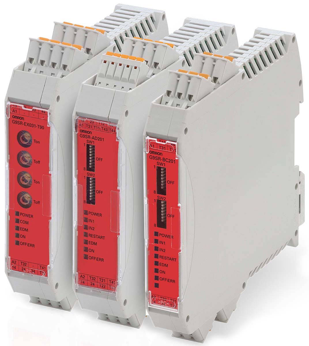 Omron Advanced Unit G9SR 1 Auxiliary Contacts Safety Relay 24V dc, Single/Dual-Channel 2 Safety Contacts