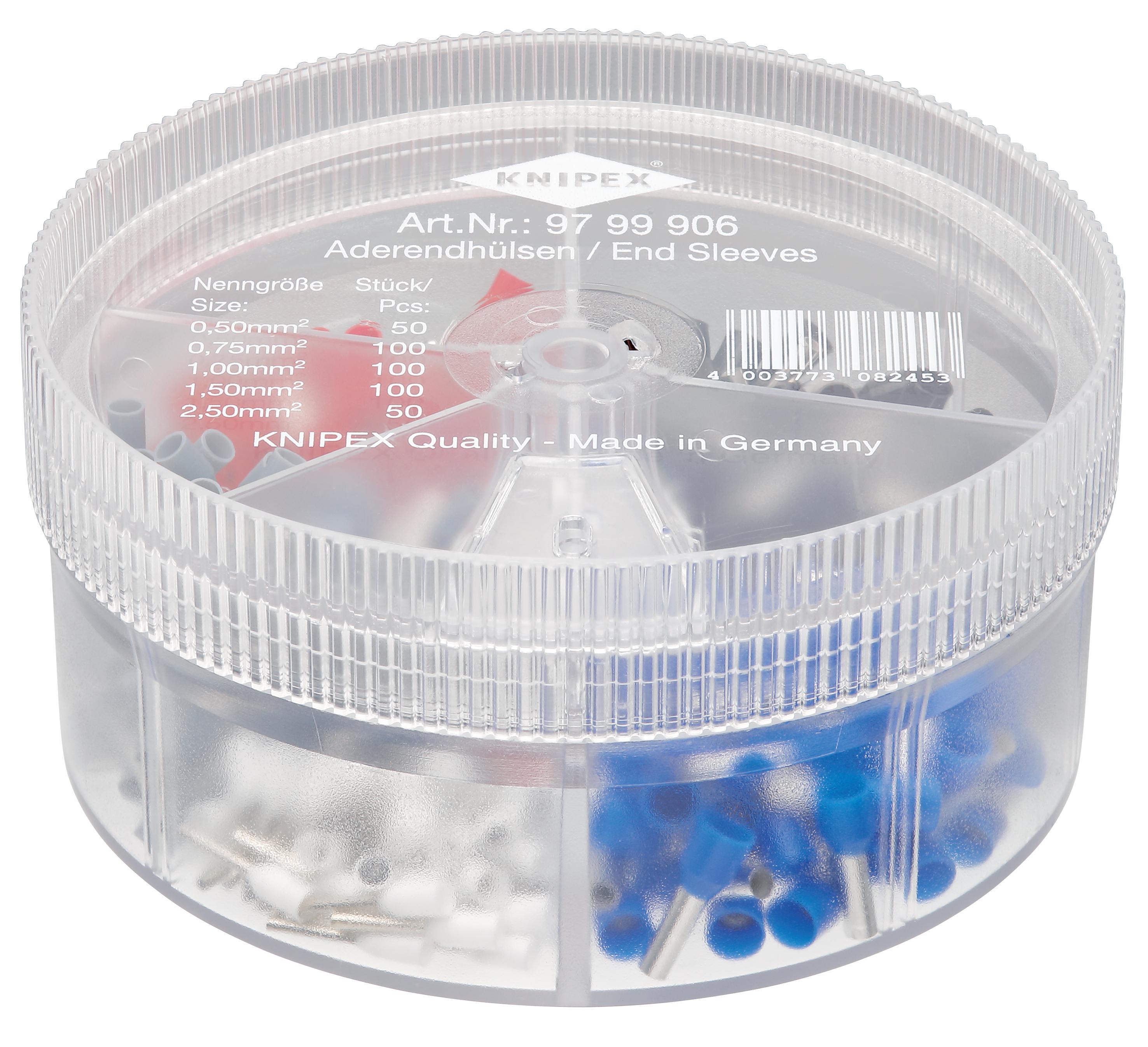 Knipex Crimp Assortment Kit Bootlace Ferrule Crimp terminal Kit