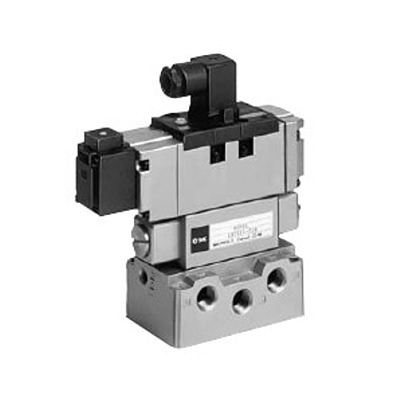 SMC 5/2 & 5/3 Pneumatic Solenoid Valve - Solenoid VS7-6 Series 24V dc