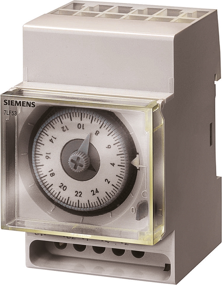 Siemens Analogue DIN Rail Time Switch 230 V ac, 1-Channel
