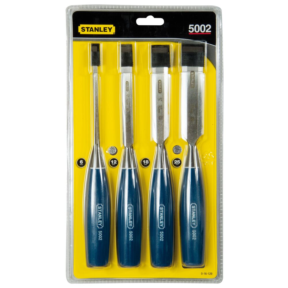 Stanley 4 Piece Wood Chisel, 340mm Length