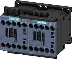 Siemens SIRIUS Reversing Contactor, 110 V ac Coil, 3-Pole, 12 A, 5.5 kW, 3NO