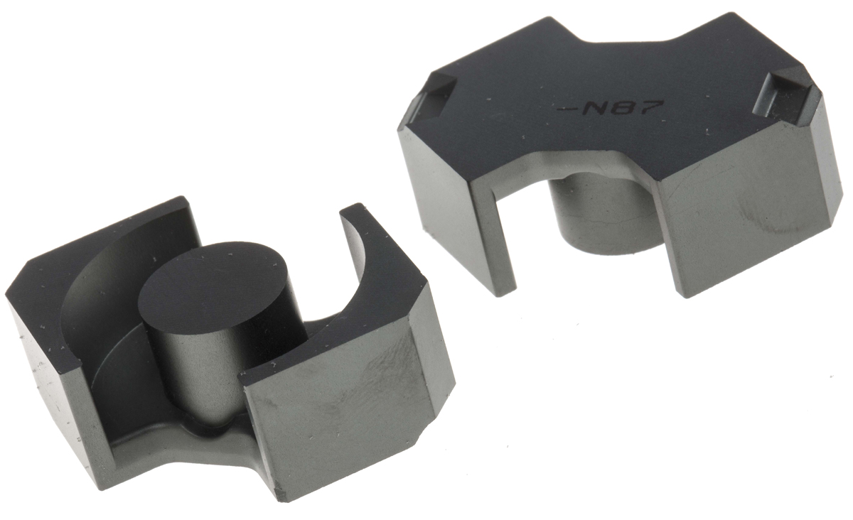 EPCOS N87 RM 12 Transformer Ferrite Core, 6000nH