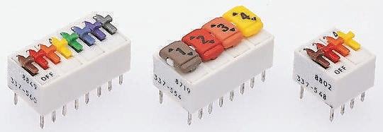 ERG Through Hole DIP Switch SPST
