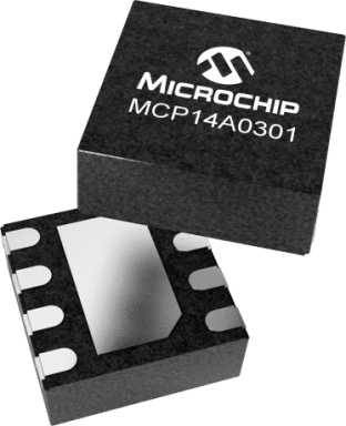 Microchip MCP14A0301T-E/KBA MOSFET Gate Driver 1, 3 A 8-Pin 18 V, WDFN