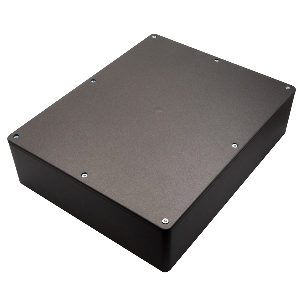 CAMDENBOSS 2000 Series Graphite Grey ABS General Purpose Enclosure, IP54, Graphite Grey Lid, 250x200x65mm