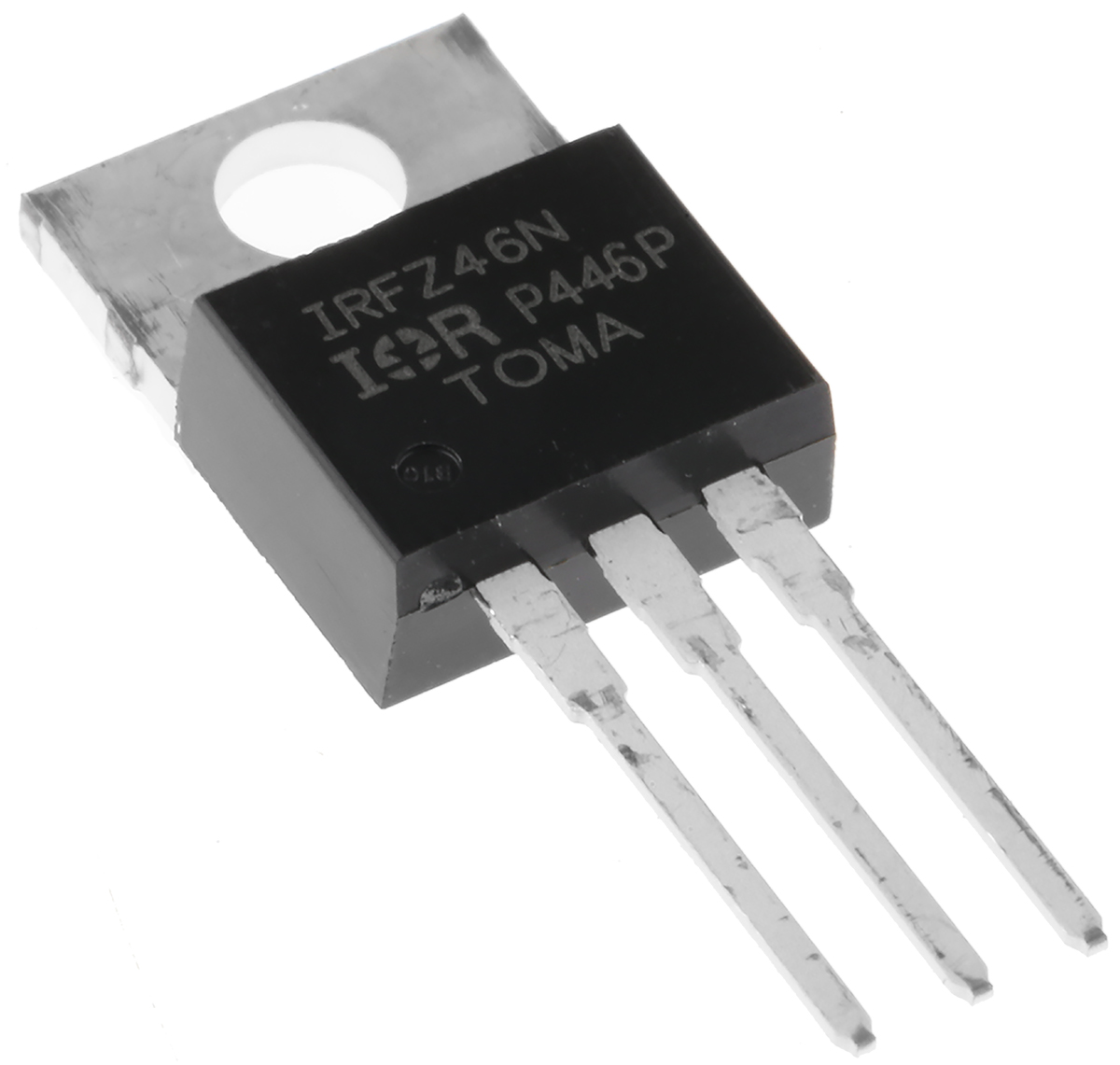 Infineon HEXFET Type N-Channel MOSFET, 53 A, 55 V Enhancement, 3-Pin TO-220AB IRFZ46NPBF