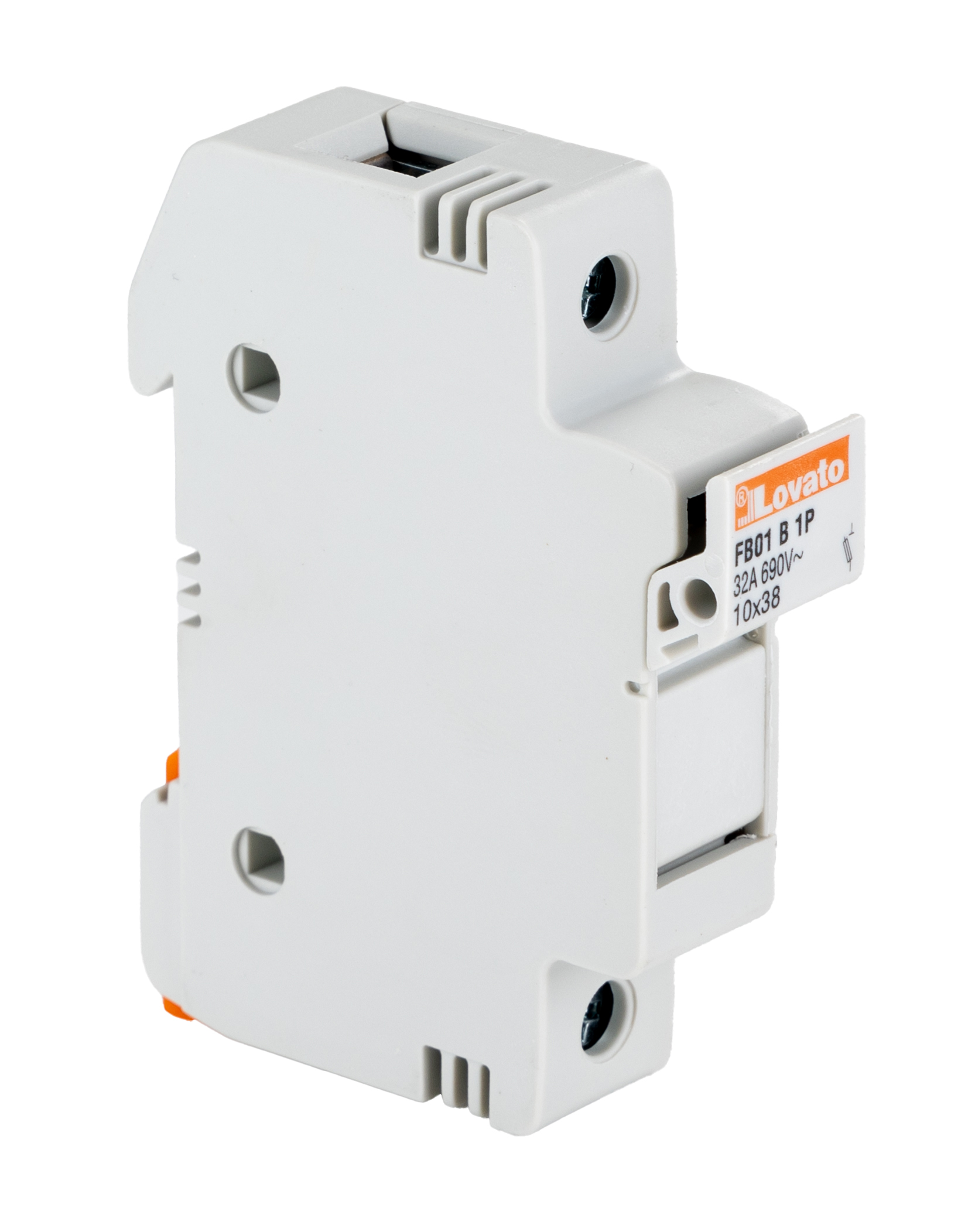Lovato 32A Rail Mount Fuse Holder, 1P, 690V ac