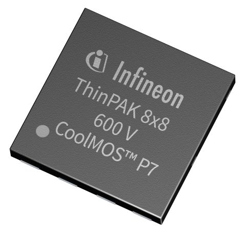 Infineon CoolMOS P7 Type N-Channel MOSFET & Diode, 151 A, 650 V Enhancement, 5-Pin VSON IPL60R065P7AUMA1