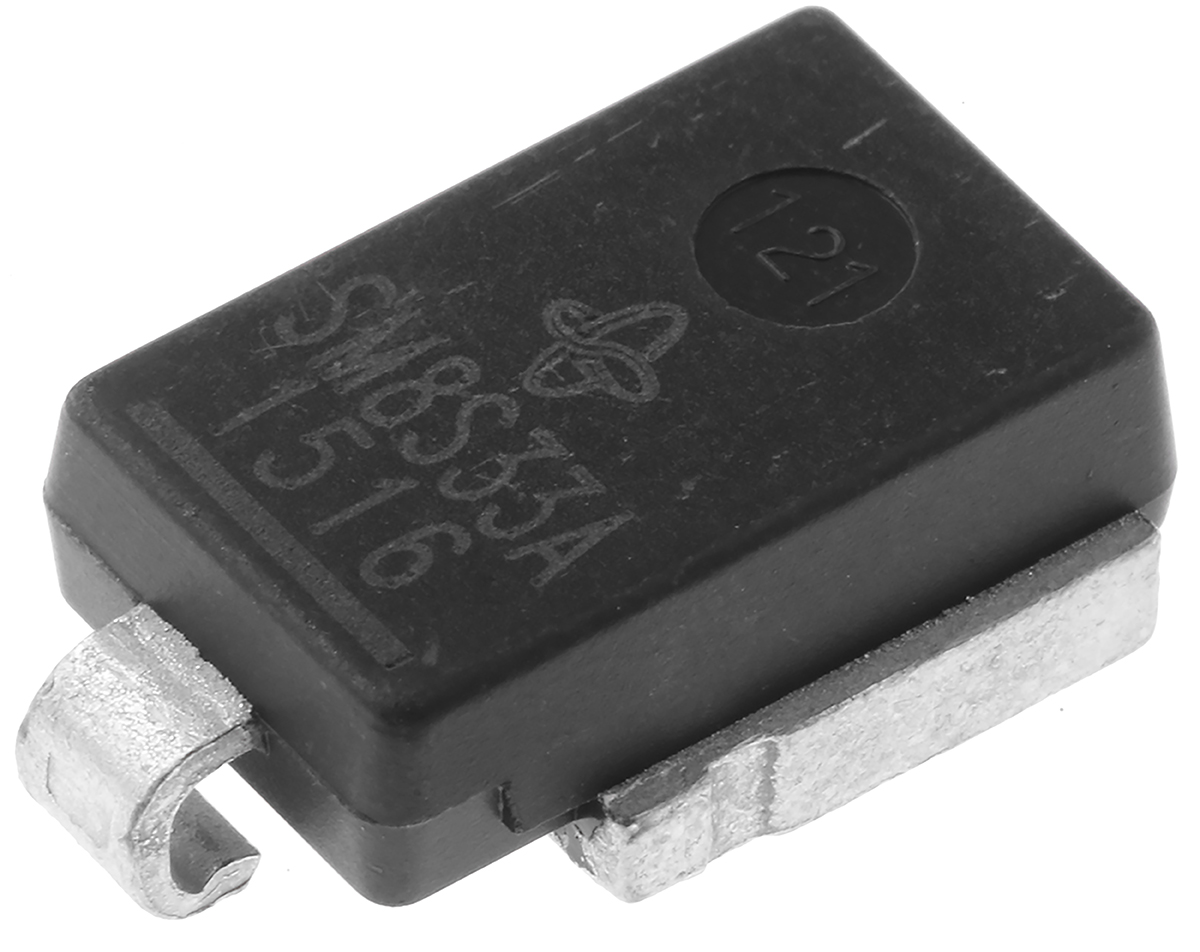 Vishay SM8S33AHE3_A/I, Uni-Directional TVS Diode, 6600W, 2-Pin DO-218AB