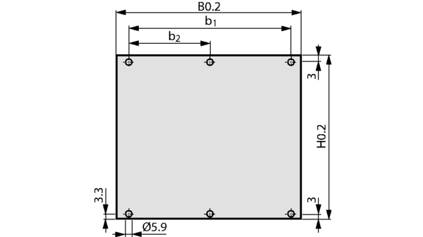 Front Panel 6 HE 4 TE