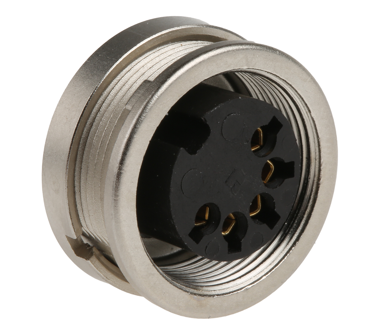 Lumberg, KFV 5 Pole M16 Din Socket, DIN EN 60529, 5A, 60 V ac IP40, Female, Panel Mount