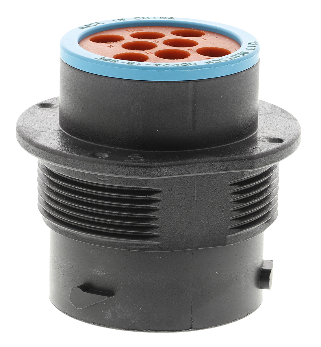 Deutsch Circular Connector, 8 Contacts, Panel, 1.59 mm Connector, Socket, Male, IP67, HD20 Series