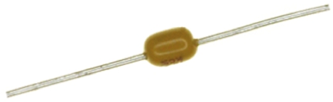 Vishay 1nF Multilayer Ceramic Capacitor MLCC, 100V dc V, ±10% , Axial
